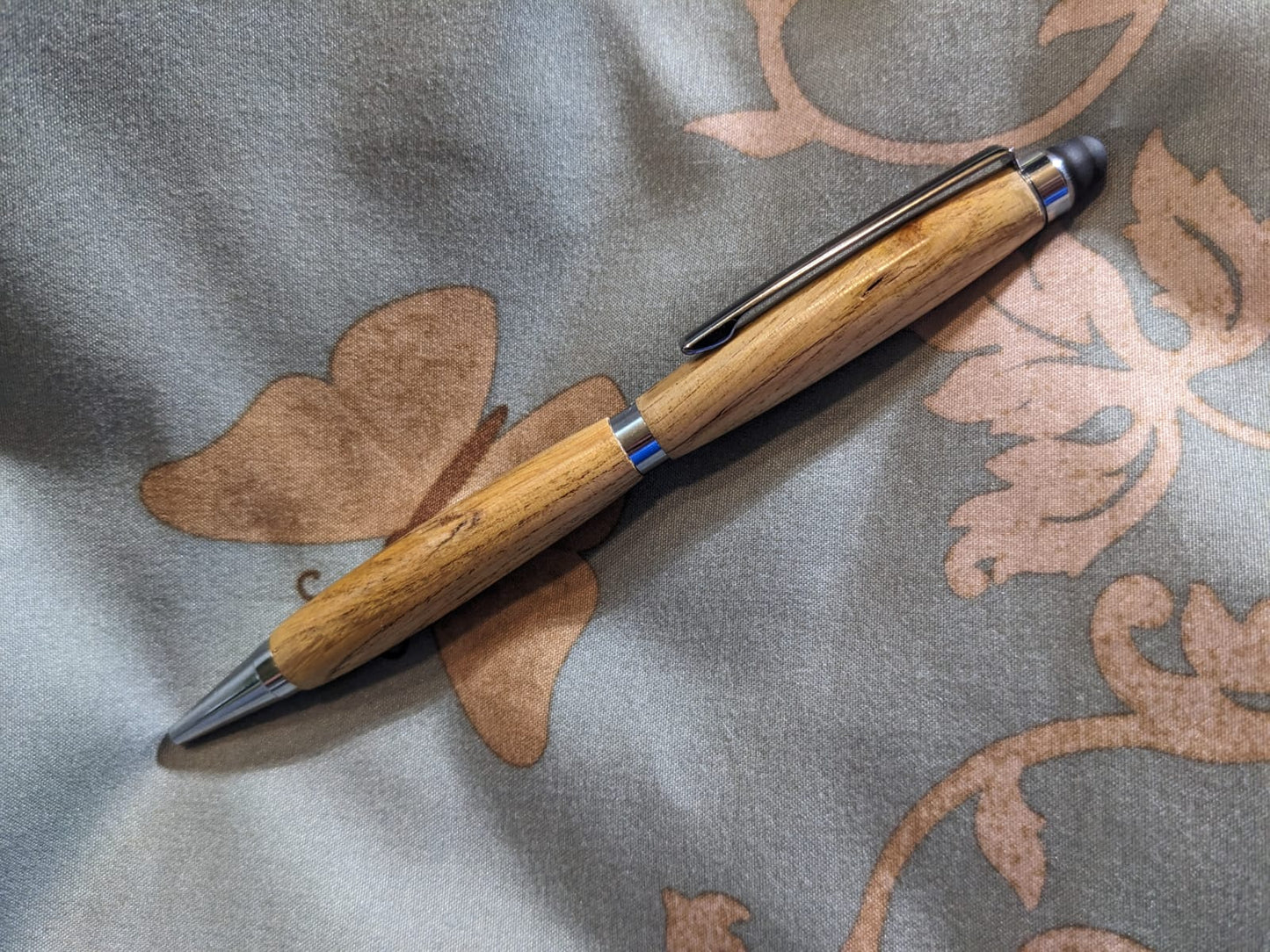 Wood Turned Mesquite Stylus Pen